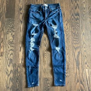 Mudd Low Rise Dark Wash Jean's